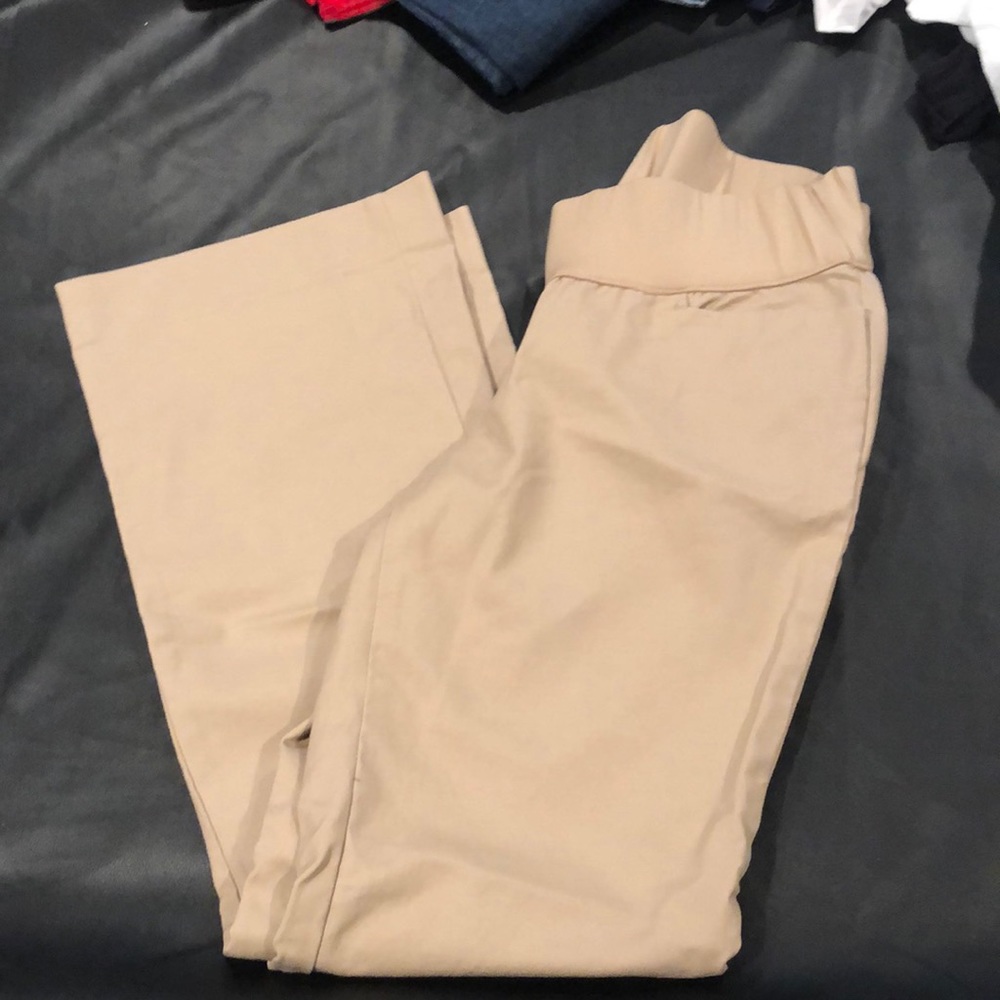 GAP maternity khaki pants